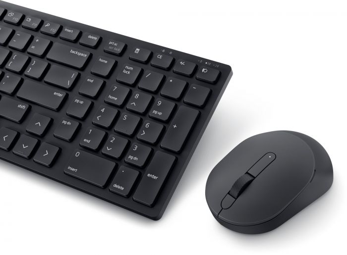 Клавіатура Dell Pro Compact Silent Keyboard and Mouse - KM555 - Ukrainian Клавіатура Dell Pro Compact Silent Keyboard and Mouse - KM555 - Ukrainian