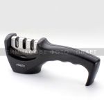 Точилка для ножів Ardesto Gemini, 20.5x5.5x7.5см, вольфрамовий сплав, пластик, чорний