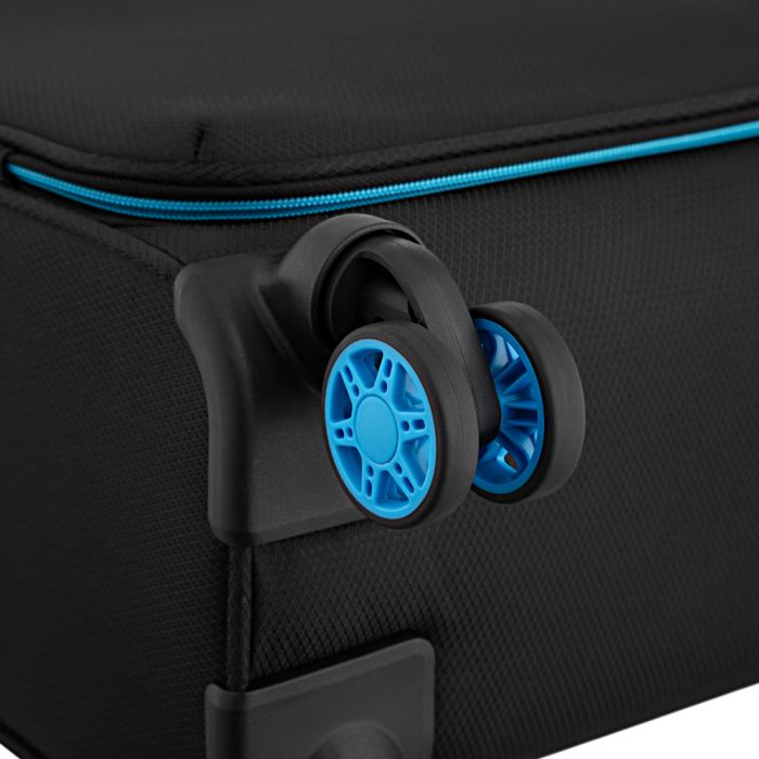 Валіза 2E, Trek, поліестер, велика, 97/117л, TSA, 4 колеса, EXP, чорний