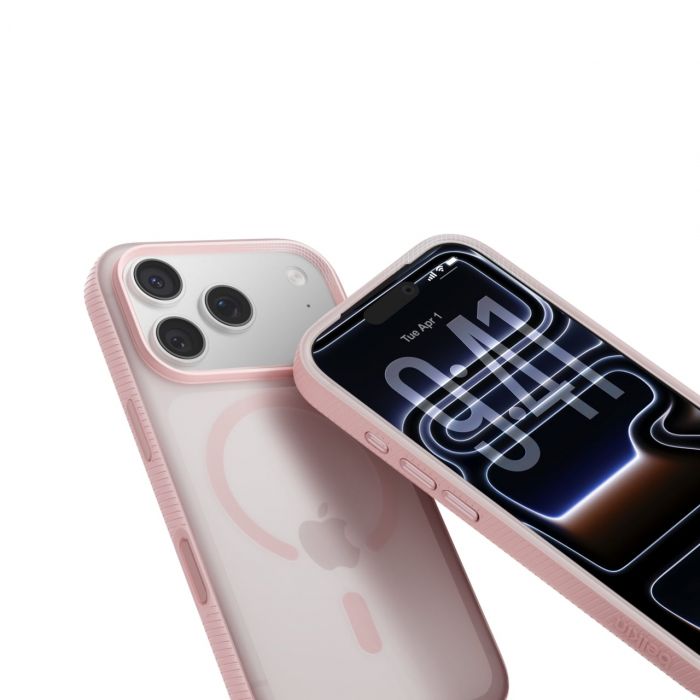 Чохол Belkin для iPhone 17 Pro, Magnetic Protective Grip, Pink