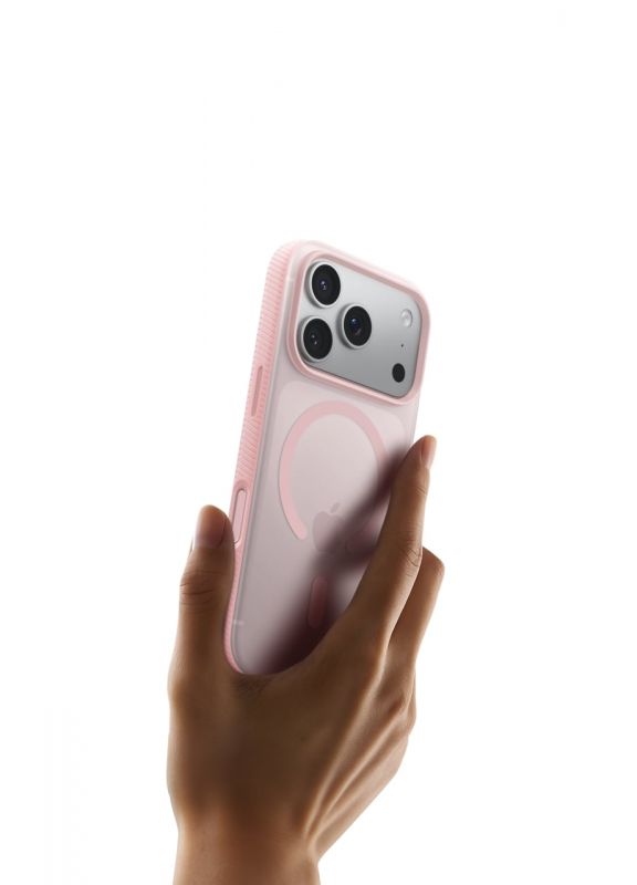 Чохол Belkin для iPhone 17 Pro, Magnetic Protective Grip, Pink
