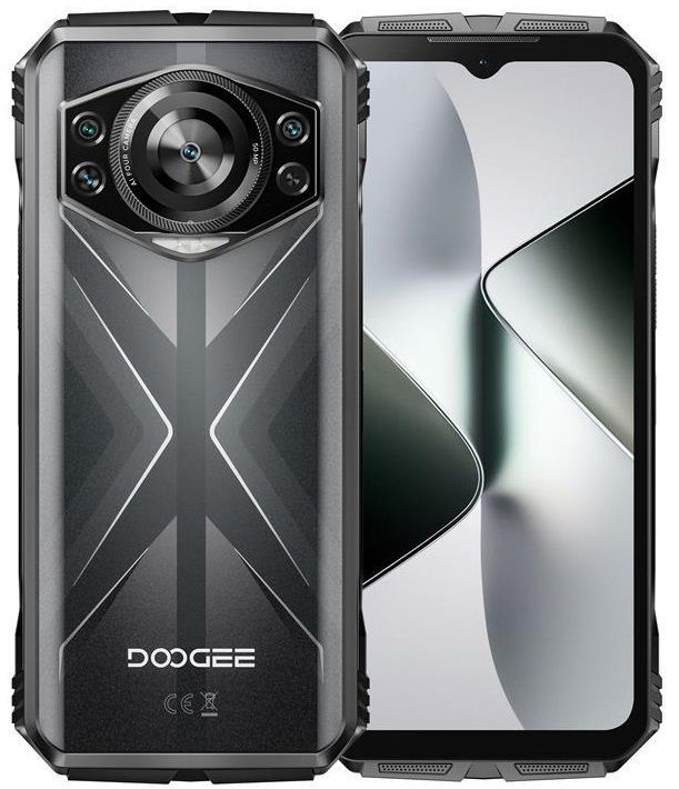 Смартфон Doogee S118 6.58" 12/512ГБ, 2SIM, 10800мА•год, сріблястий