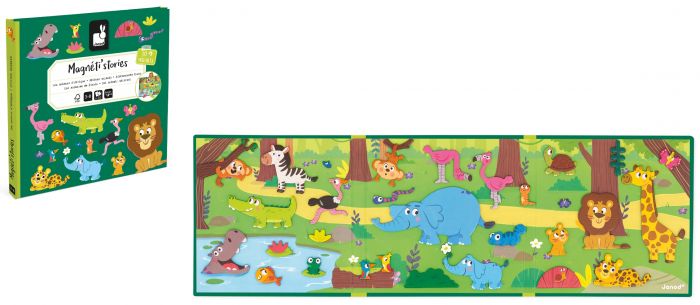 Магнітні історії Janod Африканські тварини Магнітні історії Janod Африканські тварини