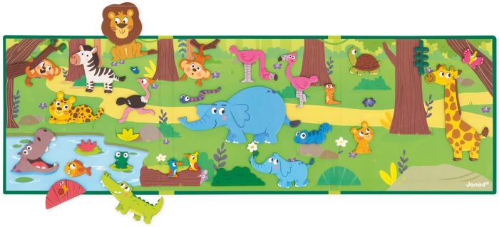 Магнітні історії Janod Африканські тварини Магнітні історії Janod Африканські тварини