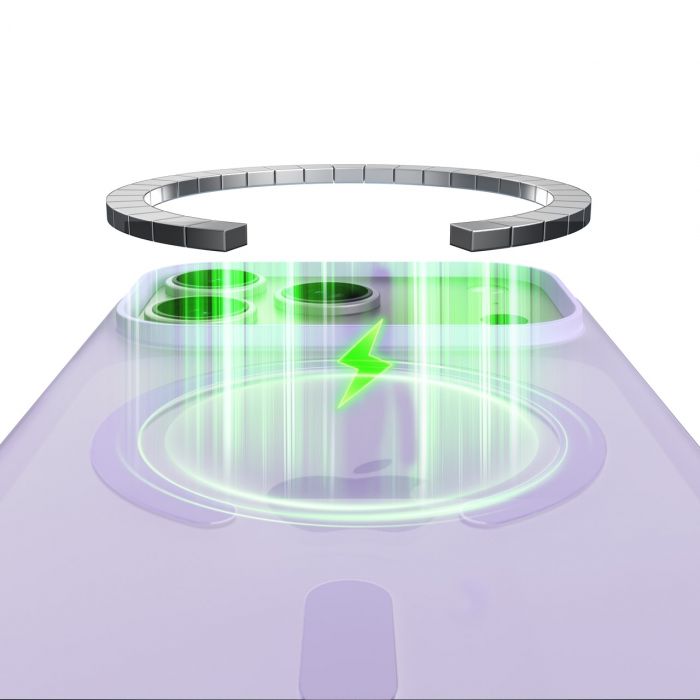 Чохол Belkin для iPhone 17 Pro, Magnetic Protective Grip, Lavender