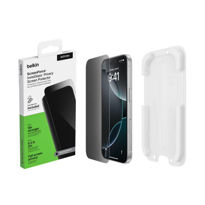 Захисне скло Belkin для iPhone Air, Privacy Screen Protector (1 Pack)