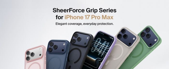 Чохол Belkin для iPhone 17 Pro Max, Magnetic Protective Grip, Sand