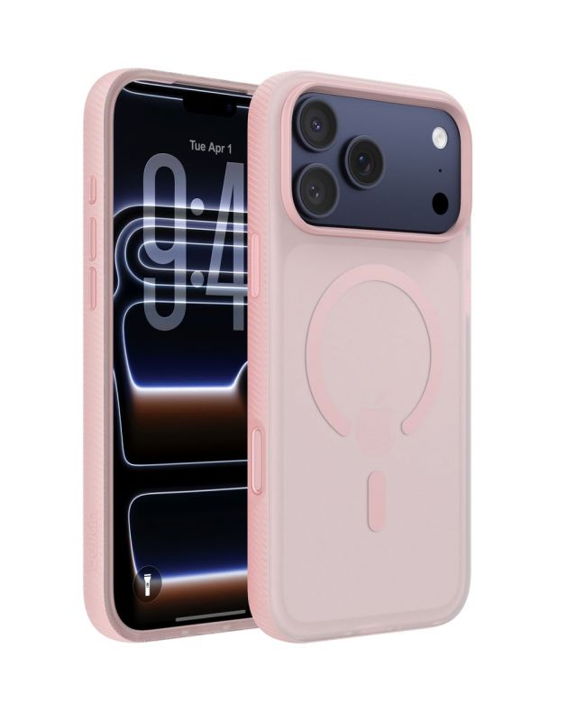 Чохол Belkin для iPhone 17 Pro Max, Magnetic Protective Grip, Pink