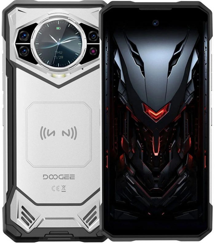 Смартфон Doogee S200 5G 6.72" 12/256ГБ, 2SIM, 10100мА•год, світло-сірий
