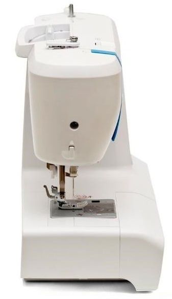 Швейна машина MINERVA DECOREXPERT,  комп`ютерна, 70Вт, 197 шв.оп., петля автомат, білий+синій