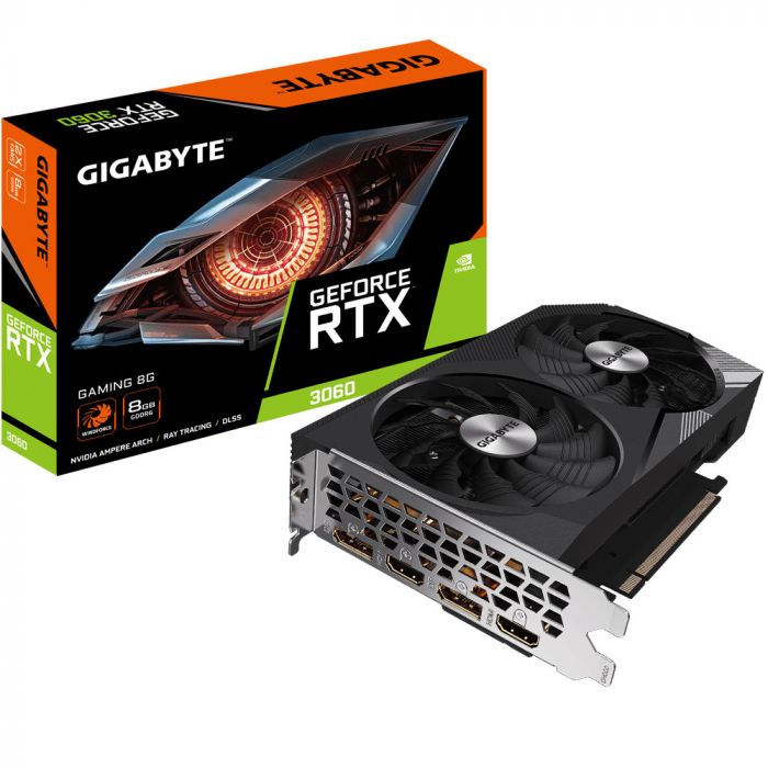 Відеокарта GIGABYTE GeForce RTX 3060 8GB GDDR6 GAMING