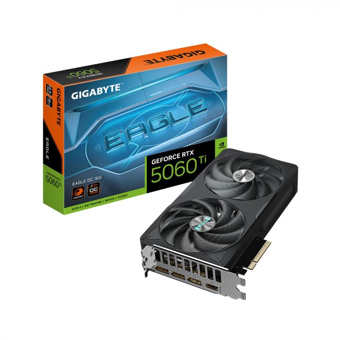 Відеокарта GIGABYTE GeForce RTX 5060 Ti 16GB GDDR7 EAGLE OC