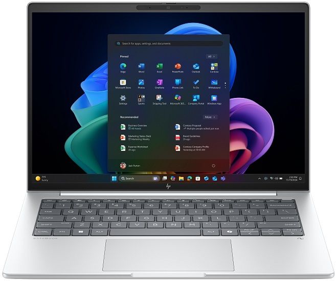 Ноутбук HP EliteBook 8-G1a 14" WUXGA AG, AMD R7-350, 64GB, F1TB UMA, Win11P, сріблястий