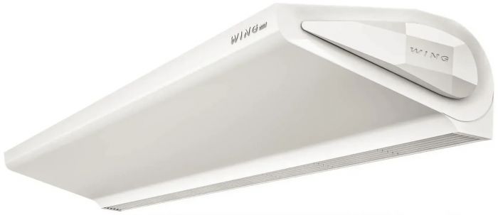 Повітряна теплова завіса Wing W200 двигун змінного струму AC 17-47 кВт з водяним теплообмінником біла