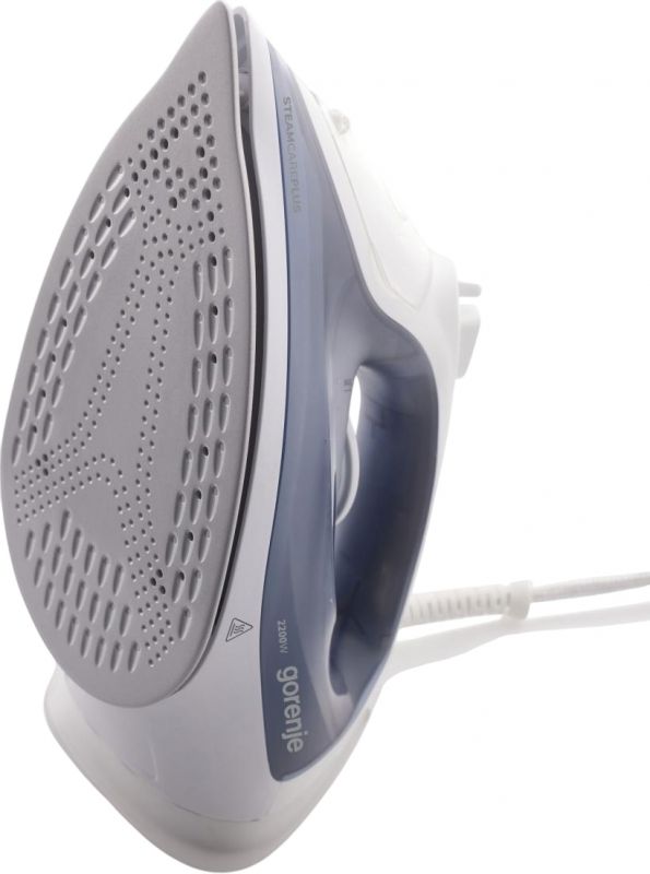 Праска Gorenje, 2200Вт, 450мл, паровий удар -35гр, постійна пара - 160гр, автовимкнення, керам. підошва, голубий