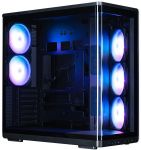 Корпус Zalman P60 без БЖ, 2xUSB3.0, 1x Type C, 3x120мм ARGB Reverse, 2x120мм ARGB, VGA 435мм, LCS ready, Curved Tempered Glass, Dual Chamber, ATX, чорний