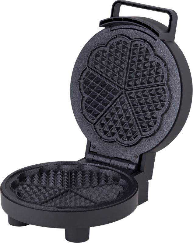 Міні-гриль  Gorenje 1000Вт, алюміній, пластина д/вафель, корпус-метал, чорний