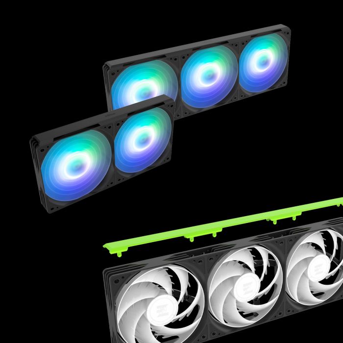 Система рідинного оxолодження  Zalman Alpha 2SE A24 ARGB, LGA1851, 1700, 1200, 115x, AM5, AM4, TDP 320W, чорний