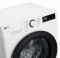 Пральна машина LG фронтальна, 9кг, 1200, A, 48см, дисплей, пара, інвертор, білий