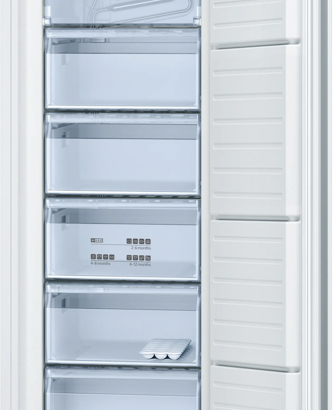 Морозильна камера Bosch, 152x60x65, 182л, 1дв., E, ST, білий