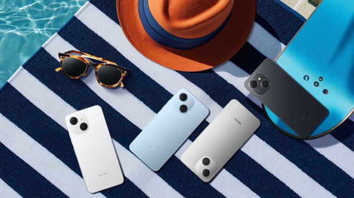 Смартфон TECNO Spark 40C (KM4k) 6.67" 4/128ГБ, 2SIM, 6000мА•год, Ripple Blue