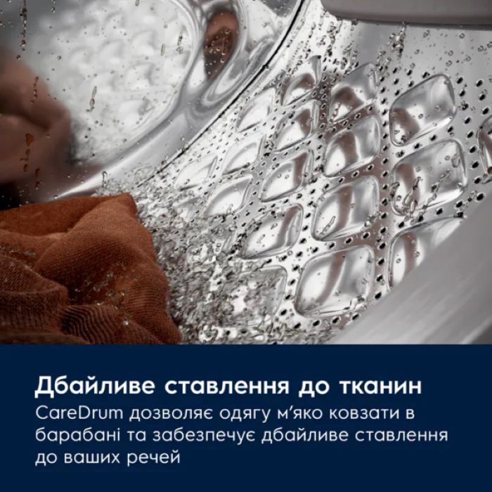 Пральна машина Electrolux фронтальна, 9кг, 1400, A, 60см, дисплей, пара, інвертор, universaldose, білий