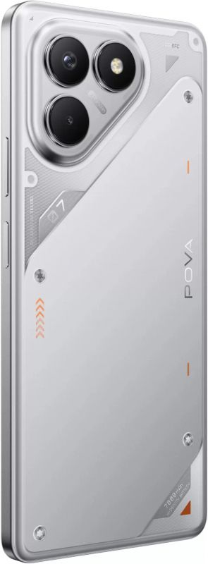 Смартфон TECNO POVA 7 Neo (LJ6) 6.78" 8/128ГБ, 2SIM, 7000мА•год, Magic Silver