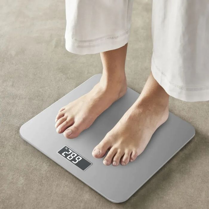 Ваги Tefal підлогові Premiss, 160кг, AAAx2 в комплекті, скло, сірий