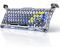 Клавіатура механічна GravaStar Mercury K1 Pro 80keys, GravaStar x Kailh Speedy Mint, BT/WL/USB, Interstellar Silver