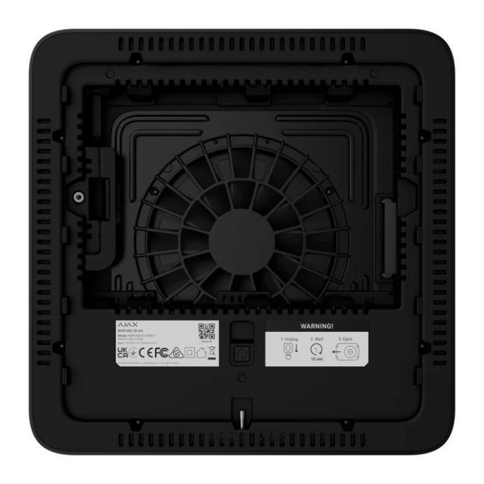 Мережевий відеореєстратор Ajax NVR HAC, HDMI, 8 каналів, чорний