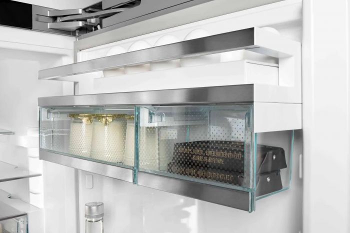 Холодильник Liebherr вбудований багатодверний, 177x111.8х54.6, холод.відд.-277л, мороз.відд.-138л, 4дв., A++, NF, інв., диспл внутр., зона св-ті, білий