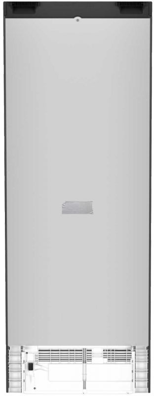 Холодильник Liebherr з нижн. мороз., 201.5x74.7х67.5, холод.відд.-346л, мороз.відд.-128л, 2дв., A++, NF, диспл внутр., чорний