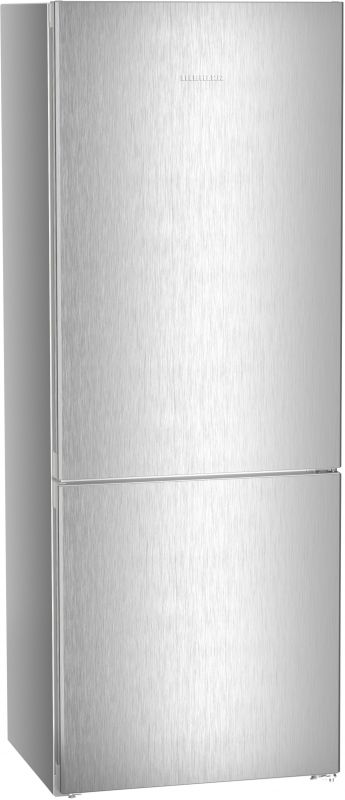 Холодильник Liebherr з нижн. мороз., 201.5x74.7х67.5, холод.відд.-346л, мороз.відд.-128л, 2дв., A++, NF, диспл внутр., сірий