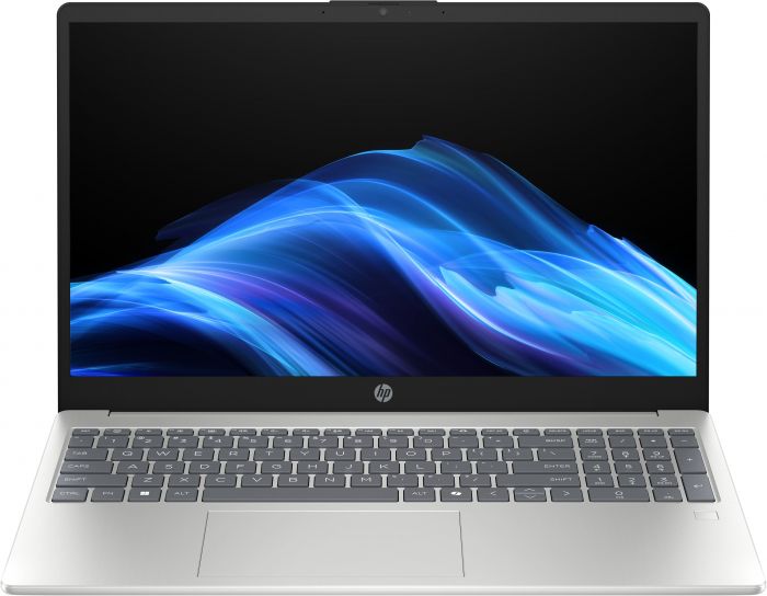 Ноутбук HP 15-fd0184ua 15.6" FHD IPS AG, Intel 7-150U, 24GB, F512GB, UMA, DOS, сріблястий