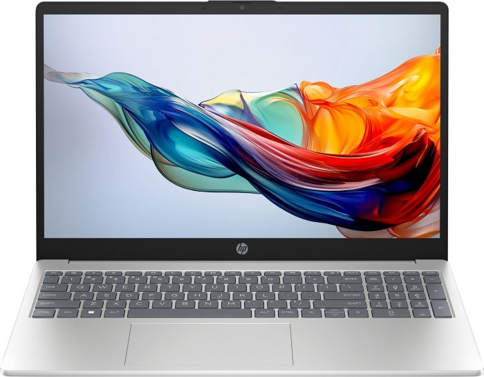 Ноутбук HP 15-fc0313ua 15.6" FHD IPS AG, AMD R7-7730U, 32GB, F1024GB, UMA, DOS, сріблястий