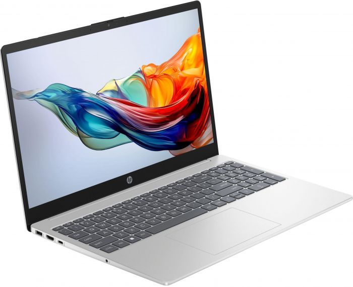 Ноутбук HP 15-fc0313ua 15.6" FHD IPS AG, AMD R7-7730U, 32GB, F1024GB, UMA, DOS, сріблястий