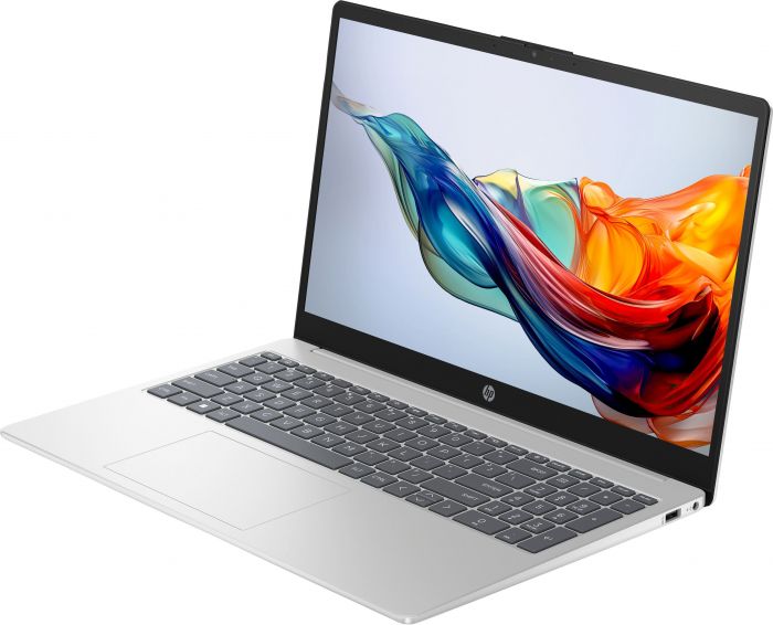 Ноутбук HP 15-fc0313ua 15.6" FHD IPS AG, AMD R7-7730U, 32GB, F1024GB, UMA, DOS, сріблястий
