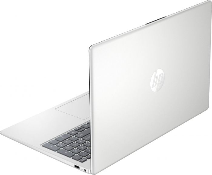 Ноутбук HP 15-fc0312ua 15.6" FHD IPS AG, AMD R5-7520U, 16GB, F512GB, UMA, DOS, сріблястий