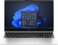 Ноутбук HP 250R-G10 15.6" FHD IPS AG, Intel 5-120U, 16GB, F512GB, UMA, DOS, сріблястий