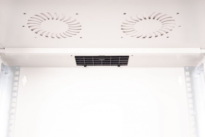 Шафа DIGITUS 19", 9U, SOHO PRO, перфоровані двері, 540x400 мм, 60кг максимально, сіра