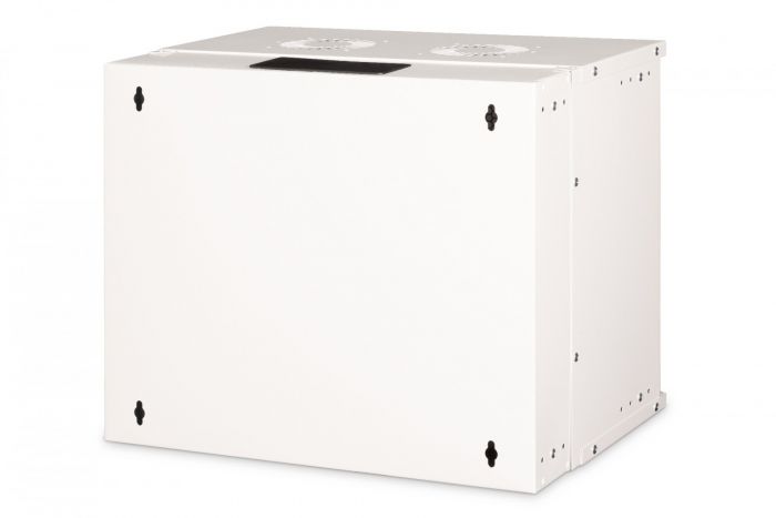 Шафа DIGITUS 19", 9U, SOHO PRO, перфоровані двері, 540x400 мм, 60кг максимально, сіра