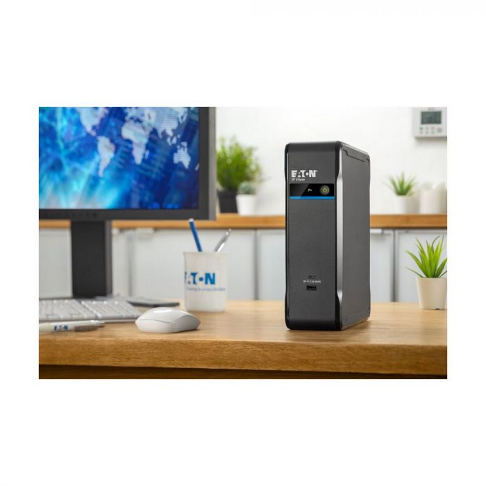 Джерело безперебійного живлення Eaton 3P Ellipse 700VA/420W, 2xUSB charges+USB port, 3+1xSchuko