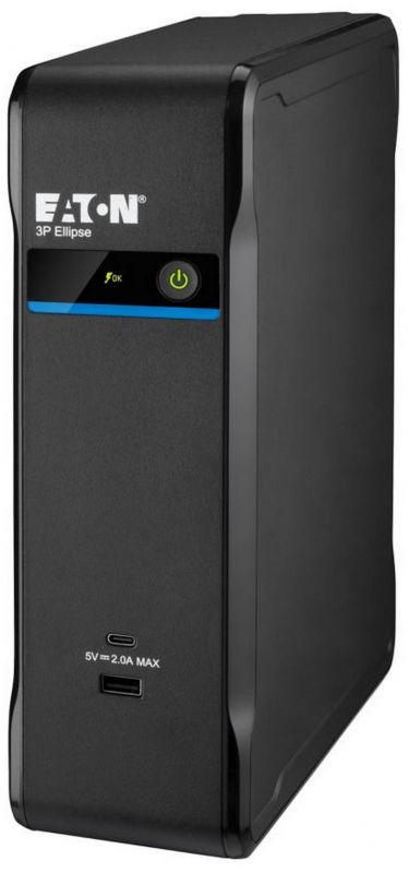Джерело безперебійного живлення Eaton 3P Ellipse 700VA/420W, 2xUSB charges+USB port, 3+1xSchuko