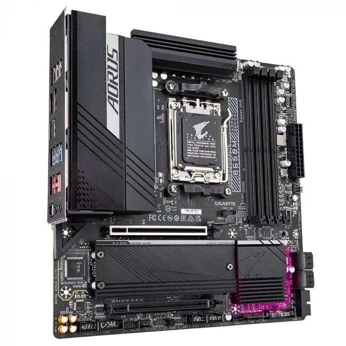 Материнська плата GIGABYTE B650M AORUS ELITE sAM5 B650 4xDDR5 M.2 HDMI DP mATX