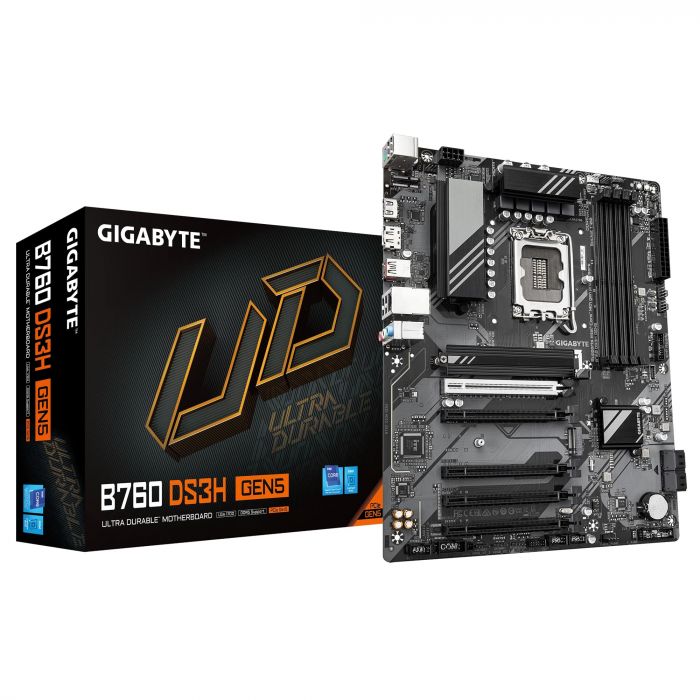 Материнська плата GIGABYTE B760 DS3H GEN5 B760 s1700 4xDDR5 M.2 HDMI DP