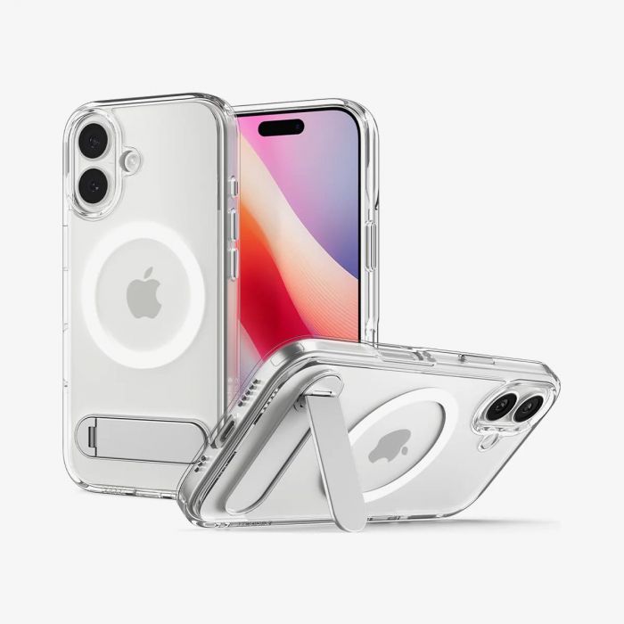 Чохол Spigen для iPhone 17, Ultra Hybrid S MagFit, Clear White