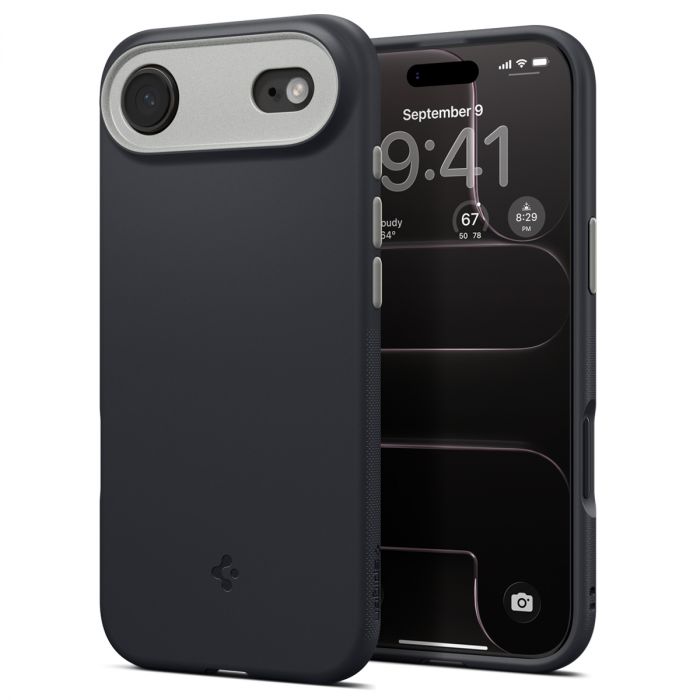 Чохол Spigen для iPhone 17 Air, Nano Pop MagFit, Black Sesame