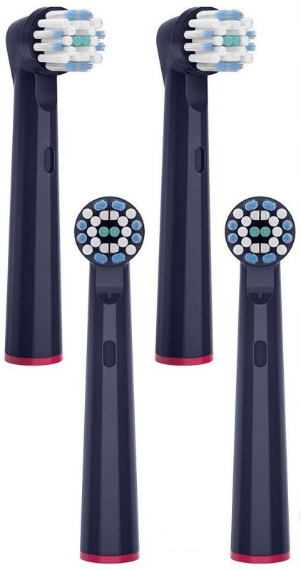 Насадки до зубних щіток Beurer TB 15/30/50 Sensitive GP, делікатне чищення, 4 шт в комплекті, синій