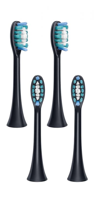 Насадки для зубних щіток Beurer SC 30/50 Premium Whiten, для відбілювання, 4 шт в комплекті, чорні