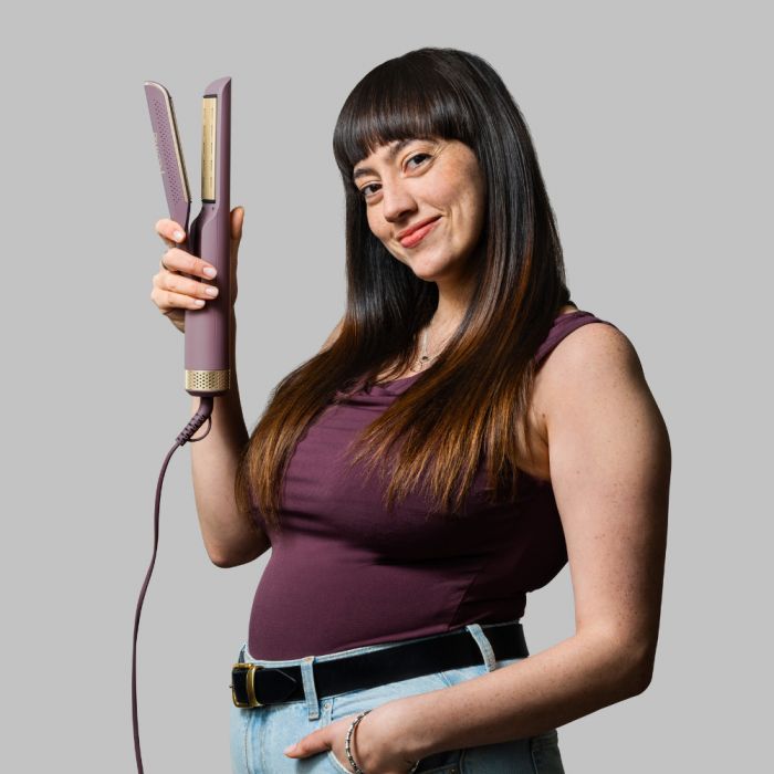 Стайлер  Remington AIRvive, 135Вт, темп.режимов-2, 140-190°C, термо килимок, кераміка, рожево- золотий